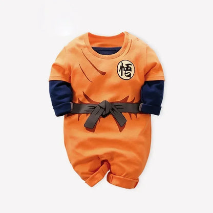 DRAGON DBZ Anime Baby Boy Clothes Bodysuit for Newborn Children Overalls Jumpsuit Kids Halloween Costume 0 3 6 9 12 18 24 Months