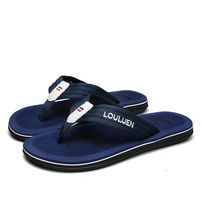 Hot Fashion Blue Massage Slippers Men Flip Flops Big Size 46 Casual Slides Men Non Slip Beach Indoor Slippers Men сланцы мужские