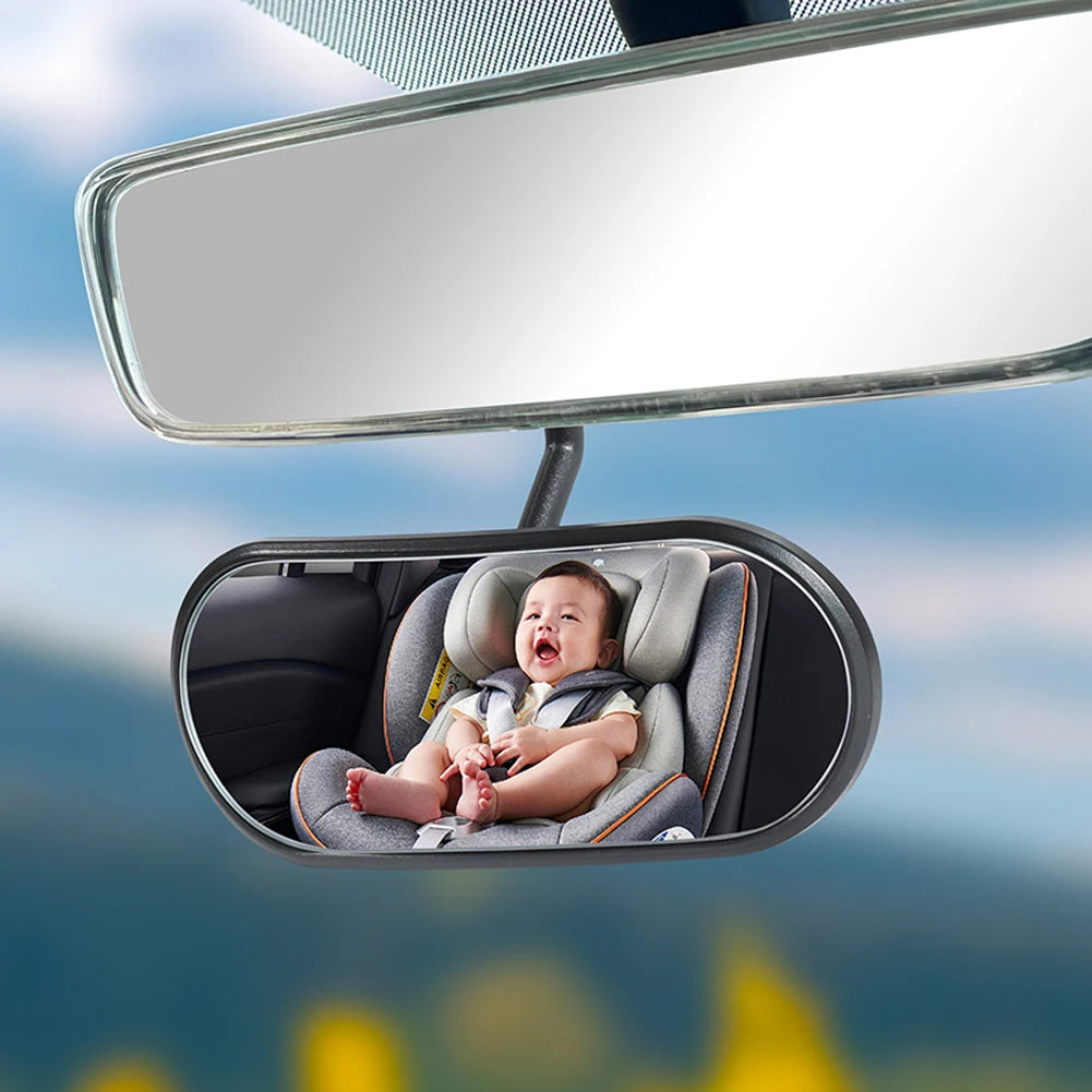 Universal Car Rearview Mirror 360 Degree Adjustable Back Seat Baby Monitor Automotor Kids Safety Blind Spot Observation Mirrors