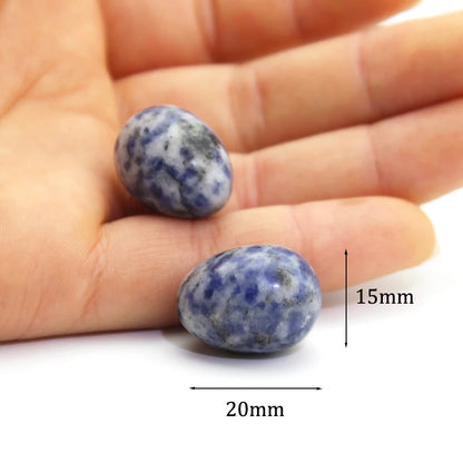 Natural Agate Stone Mineral Crystal Ball Egg Quartz Rock Chakra Reiki Healing Room Home Decor Aquarium Decoration Maison Easter