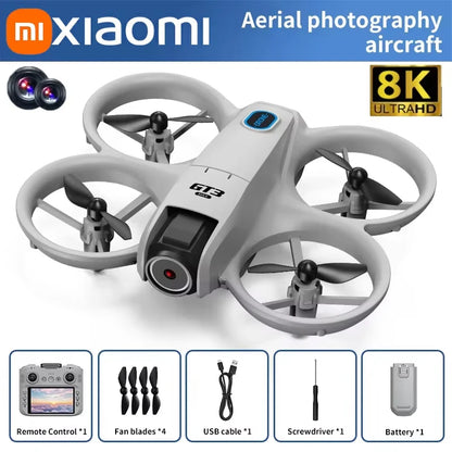 Xiaomi Gt3 Max Drone 8k Hd photographie aérienne grand écran positionnement du flux optique sans brosse évitement d'obstacles Intelligent