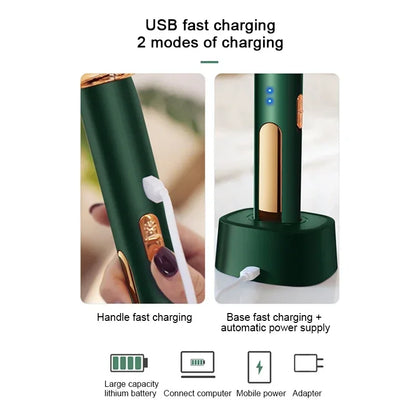 Mosquito Racket 2 In 1 USB Rechargeable Fly Zapper Swatter Lamp Seduction Trap Summer Night Baby Sleep Protect Tools