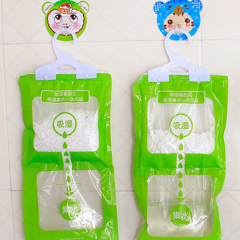 3 Bags Moisture Absorber Bag Hygroscopic AirDryer Closet Anti Humedad Desiccant Wardrobe Humidity Dehumidifier осушитель воздуха