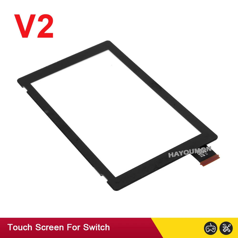 New For Switch Touch Screen V1 V2 Game Console Outer Glass Panel Digitizer Replacement NS Touch Screen Digitizer
