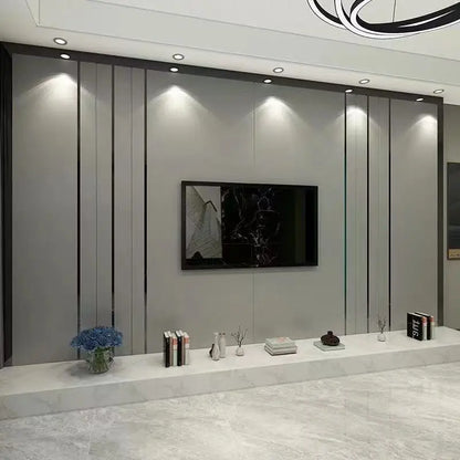 1 Roll Mirror Wall Sticker Stainless Steel Decorative Line Gold TV Background Ceiling Edging Strip Wall Decorations Living Room