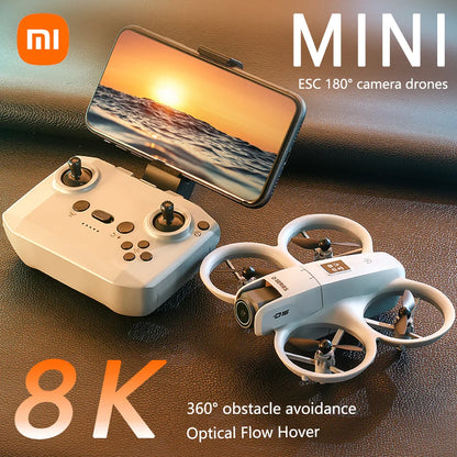Mini Drone D16 avec caméra HD 4K, petit Drone de poche, avion Vlog pour enfants débutants