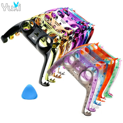 YuXi Replacement Handle Decorative Strip Faceplate For PS5 Controller Gamepad Decoration Strip Housing Shell Case Cover
