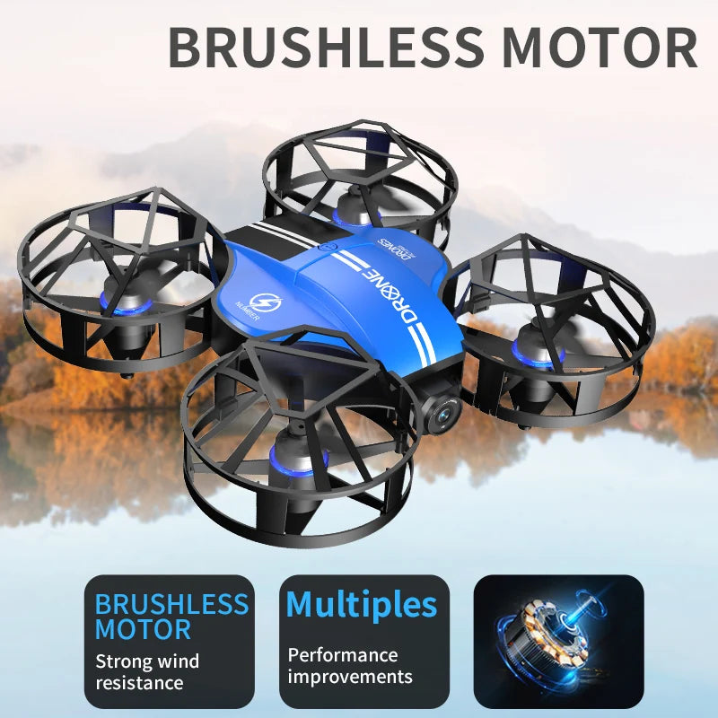 DWI nouveau Drone 812PRO profession HD drone aérien 360 °   Caméra de protection avec WiFi FPV RC Drone hauteur garder hélicoptère jouets pour enfants