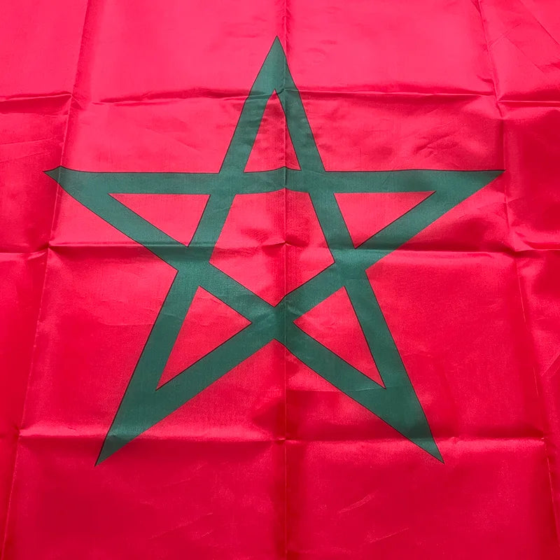 Morocco Flag90X150cm MAR MA The Kingdom of Morocco Flag Morocco Banner