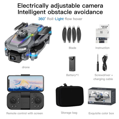 2025 nouveau Drone AE19 8K HD 4.3 "hélicoptère télécommandé en Mode sans tête 360 °   Flip Quadcopter jouets Mini Drone Fors enfant jouet cadeaux