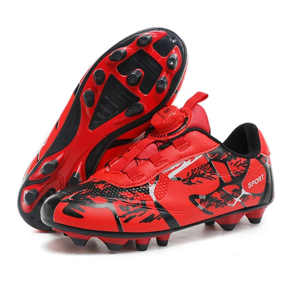 Kids Soccer Shoes FG/TF Football Boots Professional Cleats Grass Training Sport Footwear Boys Outdoor Futsal Soocer Boots 28-39