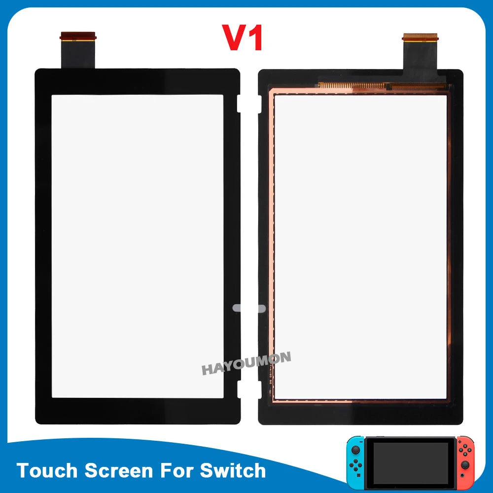 New For Switch Touch Screen V1 V2 Game Console Outer Glass Panel Digitizer Replacement NS Touch Screen Digitizer