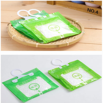 3 Bags Moisture Absorber Bag Hygroscopic AirDryer Closet Anti Humedad Desiccant Wardrobe Humidity Dehumidifier осушитель воздуха