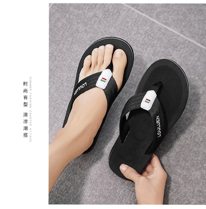 Hot Fashion Blue Massage Slippers Men Flip Flops Big Size 46 Casual Slides Men Non Slip Beach Indoor Slippers Men сланцы мужские