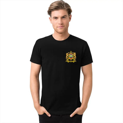 Custom Kingdom Of Morocco T Shirt Men Short-Sleeve Moroccan Patriotic T-shirt Streetwear Tee Tops Oversized Tshirt Gift