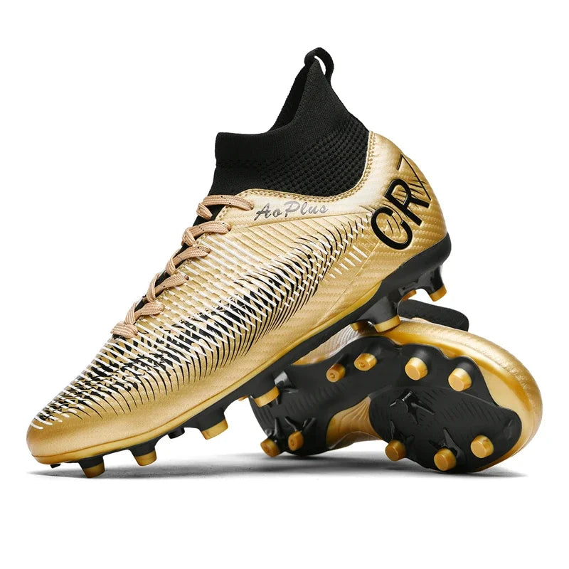 Men's Soccer Shoes Anti-slip TF/FG Football Boots Low-Top Non-Slip Sports Soccer Sneakers Breathable Outdoor Grass Soccer Boots