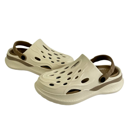 2024 Comfortable Men Pool Sandals Summer Outdoor Beach Shoes Men Slip on Garden Clogs Casual Water Shower Slippers Unisex