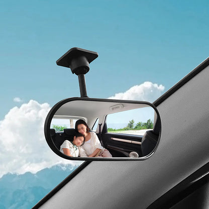 Universal Car Rearview Mirror 360 Degree Adjustable Back Seat Baby Monitor Automotor Kids Safety Blind Spot Observation Mirrors