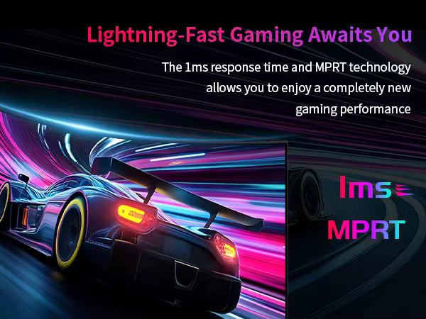 KTC 32 inch 240 Hz Moniteur Gaming Incurvé 1000R VA QHD (2560x1440p) 4000:1 Contrast FreeSync GSync