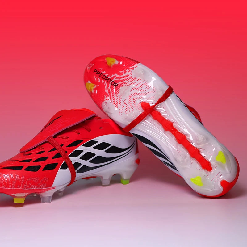 High Quality Mens Football Boots for Youth Training Studded Fast Soccer Cleats Outdoor Non Slip Football Shoes for Man 35-45