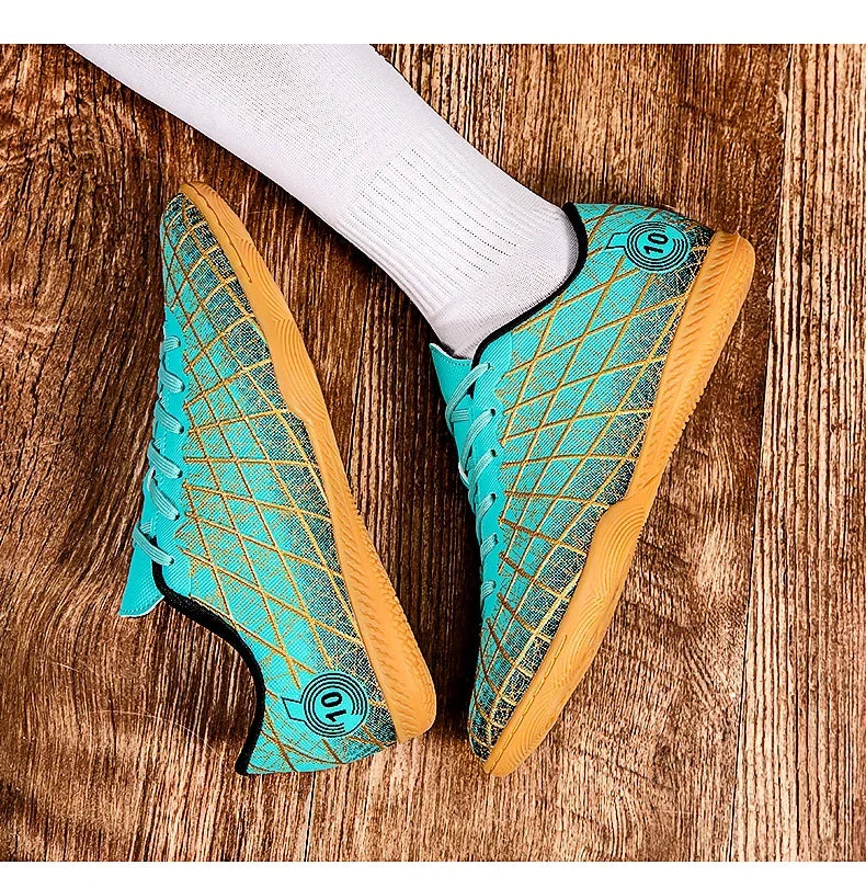 Football Boots Men Breathable Comfortable Indoor Long Spikes Outdoor Comfortable Soccer Shoes Ultralight Lightweight Top Quality