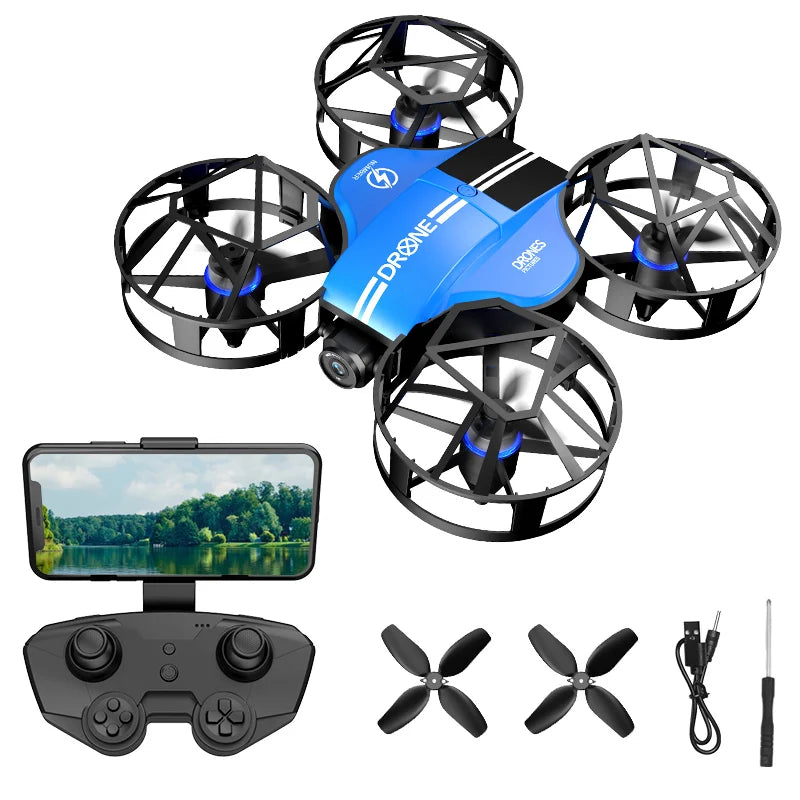 DWI nouveau Drone 812PRO profession HD drone aérien 360 °   Caméra de protection avec WiFi FPV RC Drone hauteur garder hélicoptère jouets pour enfants