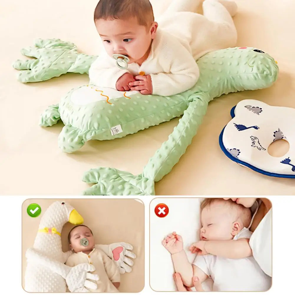 Baby Sleep Patter Stuffed Soothing Patting Toy with Palm Pad 3 Levels Adjustable Electric Hand Pillow for Soothing Sleeping Baby