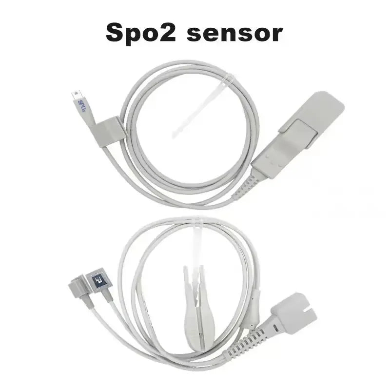 Le détecteur de pression artérielle pour animaux vétérinaires CONTEC08a peut être équipé d'une sonde de fonction d'oxygène dans le sang et un brassard de différentes tailles