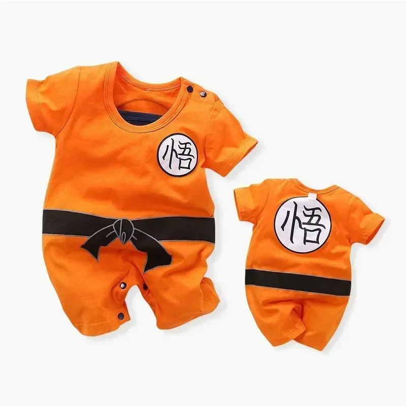 DRAGON DBZ Anime Baby Boy Clothes Bodysuit for Newborn Children Overalls Jumpsuit Kids Halloween Costume 0 3 6 9 12 18 24 Months