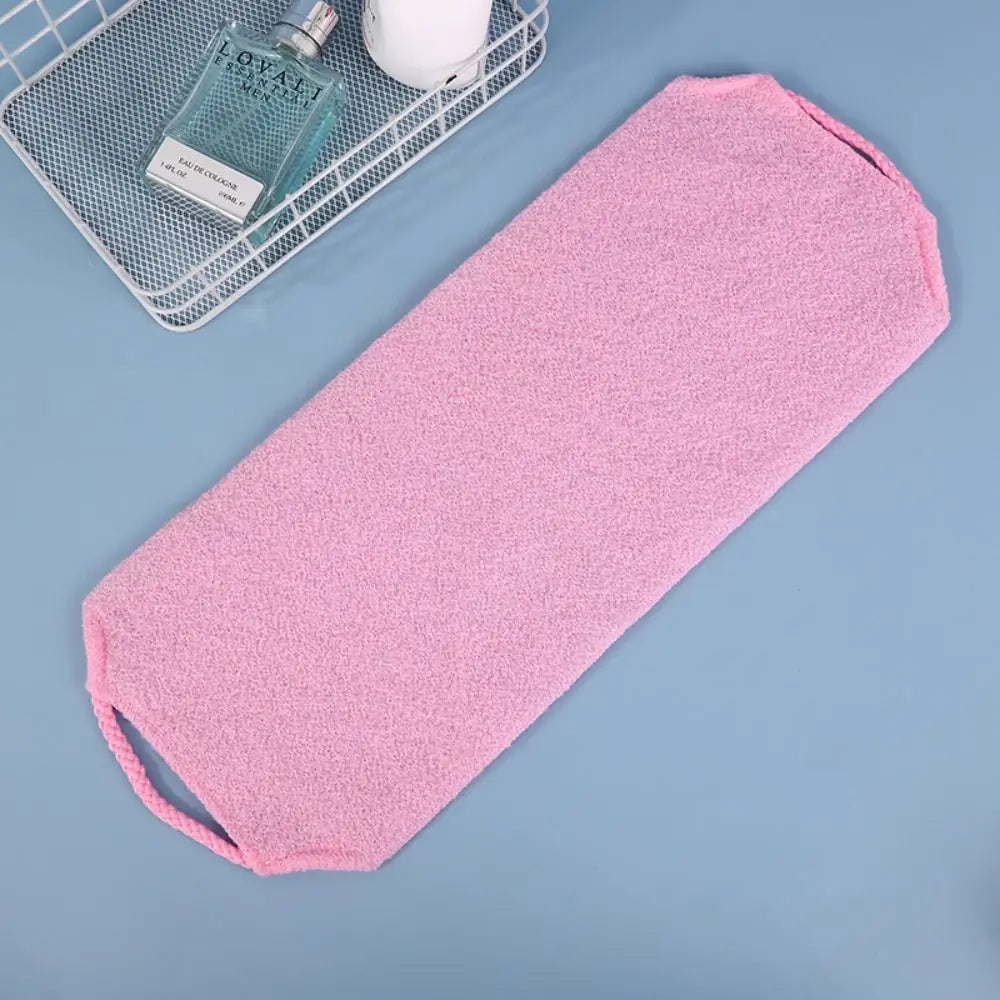Colorful Exfoliating Rubbing Bath Towel Washcloth Elastic Shower Body Scrub Cleaning Massage Bath Towel Body Washing Clean Towel
