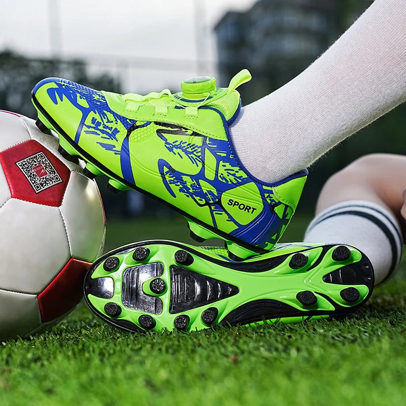 Kids Soccer Shoes FG/TF Football Boots Professional Cleats Grass Training Sport Footwear Boys Outdoor Futsal Soocer Boots 28-39