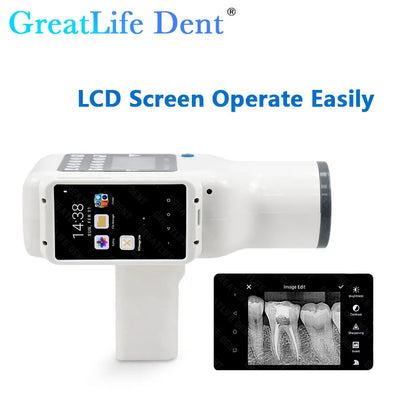 MX EU SA ES IT AE en Stock GreatLife Machine à rayons X dentaires Portable unité de rayon X vétérinaire avec capteur dentaire intégré numérique Rvg