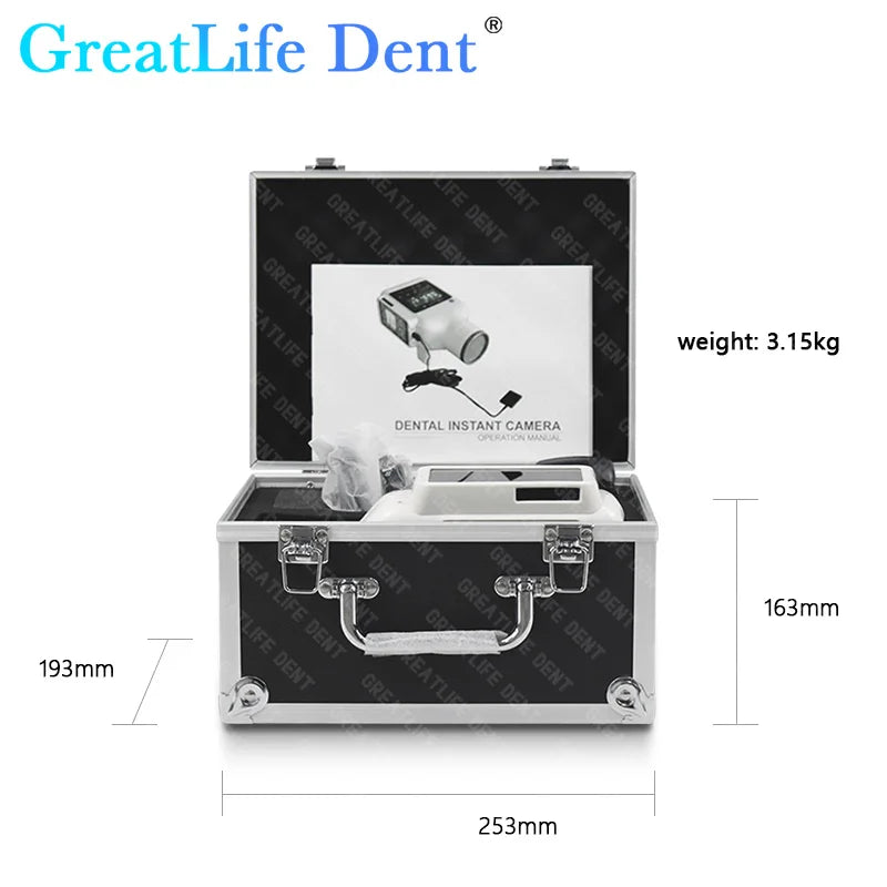 MX EU SA ES IT AE en Stock GreatLife Machine à rayons X dentaires Portable unité de rayon X vétérinaire avec capteur dentaire intégré numérique Rvg