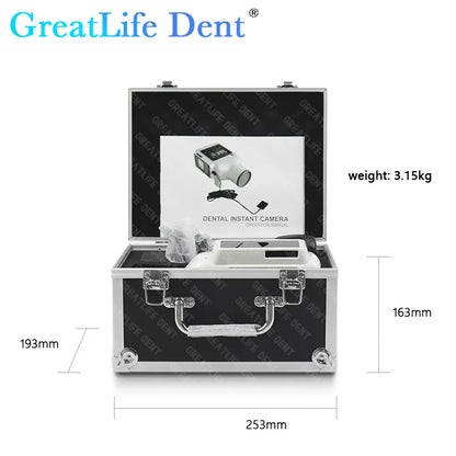 MX EU SA ES IT AE en Stock GreatLife Machine à rayons X dentaires Portable unité de rayon X vétérinaire avec capteur dentaire intégré numérique Rvg