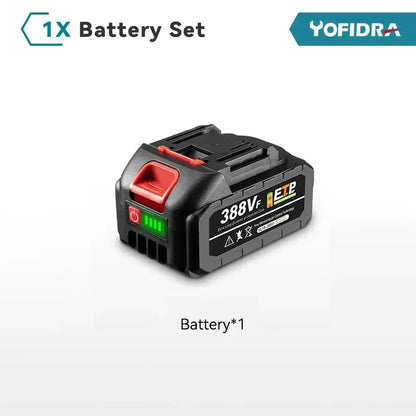 Yofidra batterie Li-Ion Rechargeable 7500 mAh-22500 mAh outil électrique haute capacité remplacer la batterie pour perceuse clé souffleur outil