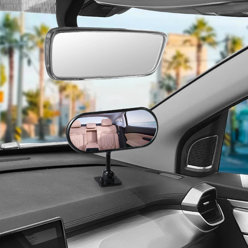 Universal Car Rearview Mirror 360 Degree Adjustable Back Seat Baby Monitor Automotor Kids Safety Blind Spot Observation Mirrors