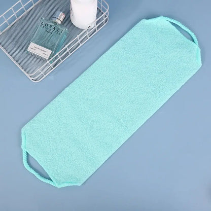Colorful Exfoliating Rubbing Bath Towel Washcloth Elastic Shower Body Scrub Cleaning Massage Bath Towel Body Washing Clean Towel