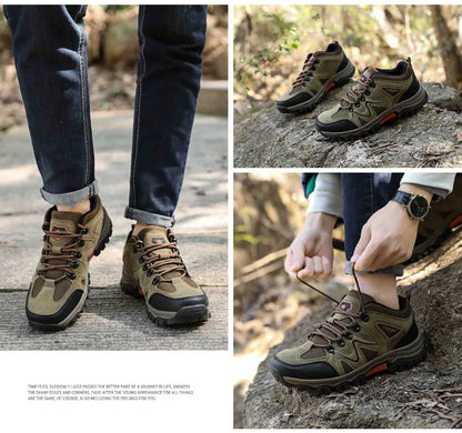 MIXIDELAI 2024 New Brand Spring Fashion Outdoors Sneakers Breathable Men's Shoes Mens Combat Desert Casual Shoes Plus Size 36-47