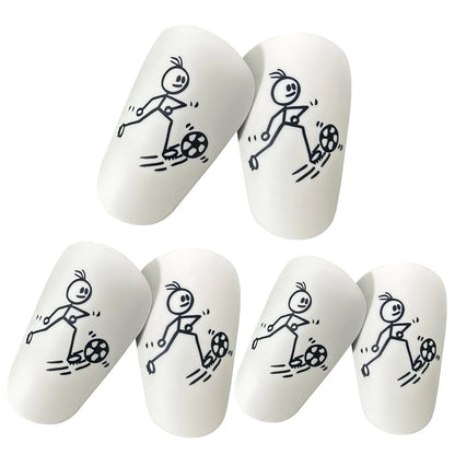 1 Pair Mini Shin Guards Protective Equipment Shin Guards Football Shin Pads Soccer Shin Guards for Men Women Kids Boys and Girls