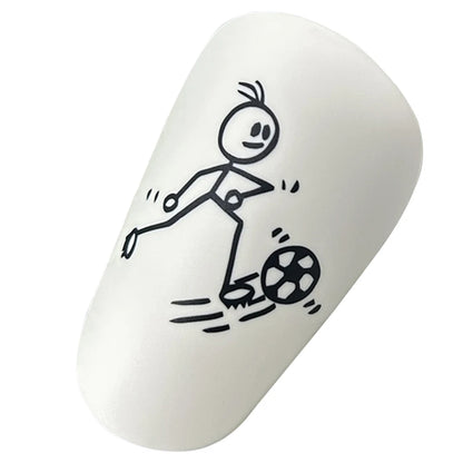 1 Pair Mini Shin Guards Protective Equipment Shin Guards Football Shin Pads Soccer Shin Guards for Men Women Kids Boys and Girls