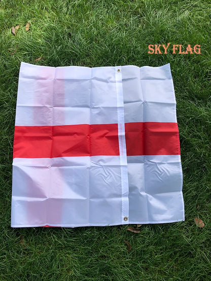 SKY FLAG 90x150cm England Flag 3x5 ft England Country Flag Cross Of St George English National Banner Indoor Outdoor decoration