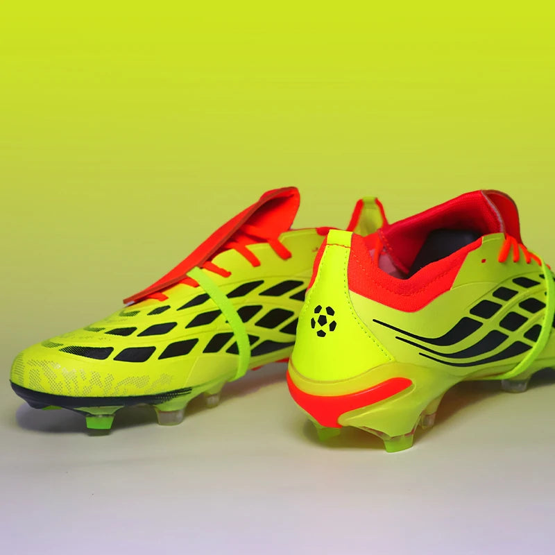 High Quality Mens Football Boots for Youth Training Studded Fast Soccer Cleats Outdoor Non Slip Football Shoes for Man 35-45