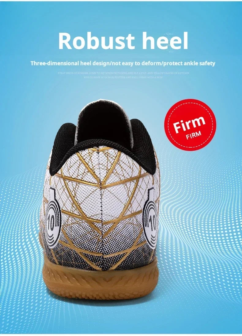 Football Boots Men Breathable Comfortable Indoor Long Spikes Outdoor Comfortable Soccer Shoes Ultralight Lightweight Top Quality