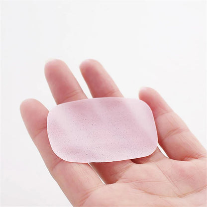 20/50/60/80/100pcs/lot Portable Bath Hand Washing Slice Sheets Outdoor Travel Scented Foaming Soap Paper Bath Clean Soap Tablets