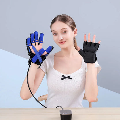Gants de Robot de rééducation portables, dispositif d'entraînement pour l'infarctus cérébral, hémiplégie, exercice des doigts, fonction de la main