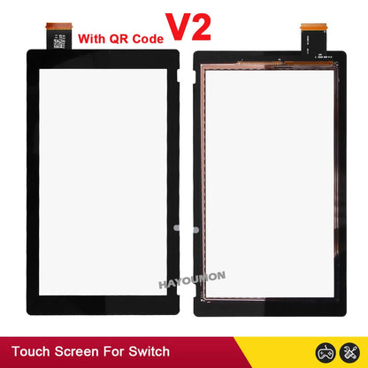 New For Switch Touch Screen V1 V2 Game Console Outer Glass Panel Digitizer Replacement NS Touch Screen Digitizer