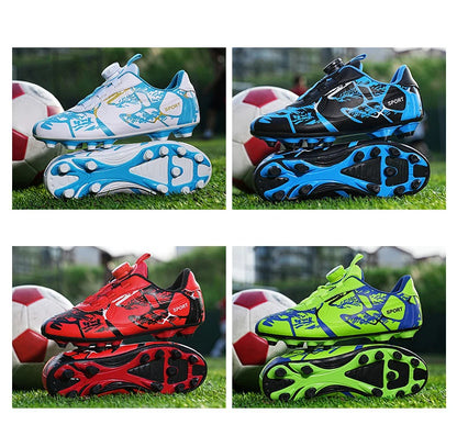 Kids Soccer Shoes FG/TF Football Boots Professional Cleats Grass Training Sport Footwear Boys Outdoor Futsal Soocer Boots 28-39