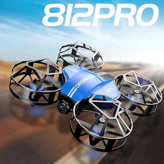 DWI nouveau Drone 812PRO profession HD drone aérien 360 °   Caméra de protection avec WiFi FPV RC Drone hauteur garder hélicoptère jouets pour enfants
