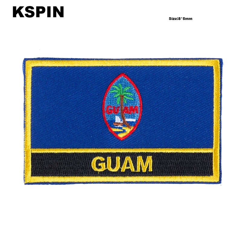 Morocco Flag Embroidery Patches Iron on Saw on Transfer patches Sewing Applications for Clothes in Home&Garden