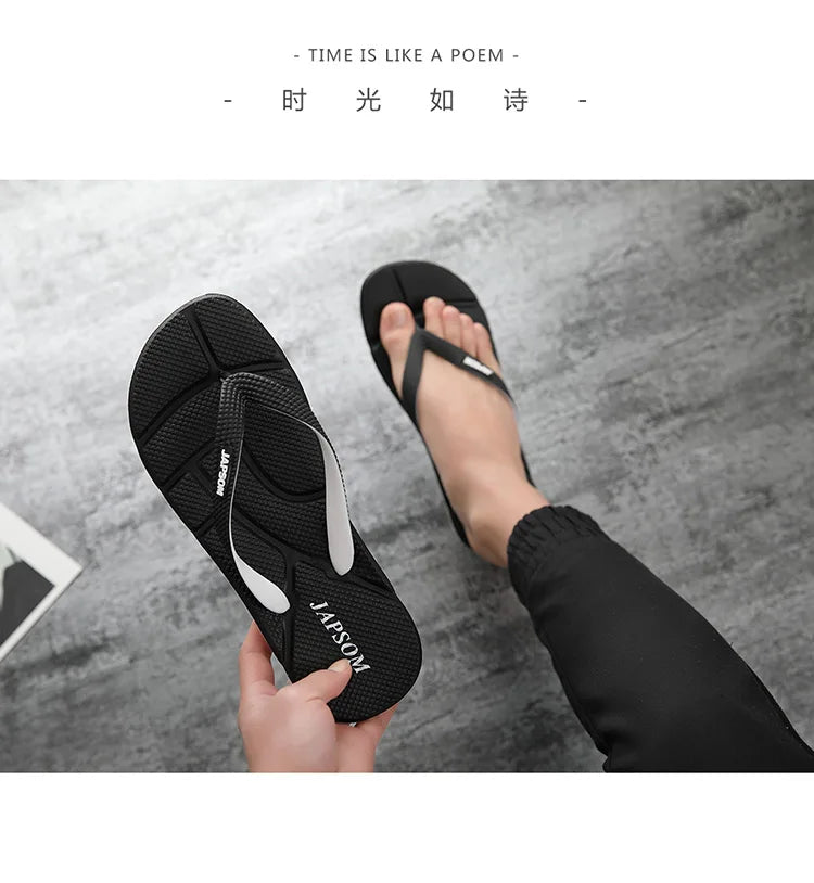 Fashion Blue Massage Slippers Men Flip Flops Sale Big Size 48 Casual Slides Men Non Slip Beach Slippers For Men chanclas hombre